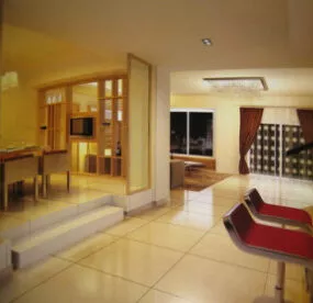 Decorated Living Rom Space 3d model