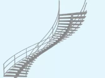Curved Staircases Interior Scene 3d model Curved Staircases Interior Scene 3d model