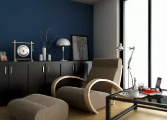 Modern Study Room Scene 3d model Modern Study Room Scene 3d model
