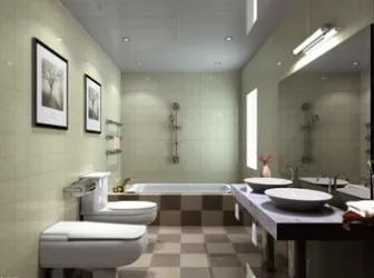 Minimalist Bathroom Design 3d model Minimalist Bathroom Design 3d model