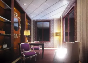 Vintage Working Room Interior 3d model Vintage Working Room Interior 3d model