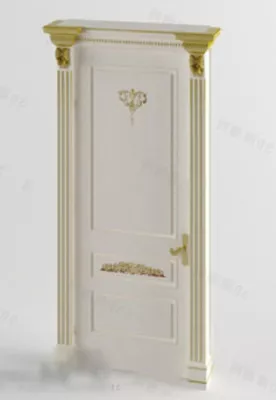 Milky Door 3d model Milky Door 3d model