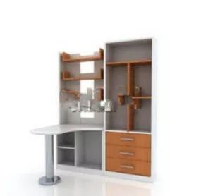 Kitchen Bar Table 3d model