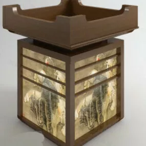 Antique Ceiling Lamps 3d model