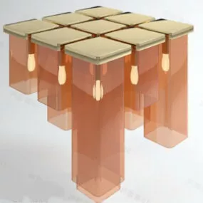 Indoor Ceiling Lamp 3d model