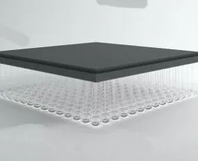 Square Ceiling Lamp 3d model