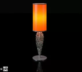 European Table Lamp 3d model