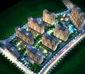 Modern Architecture High Rise Building 3d model