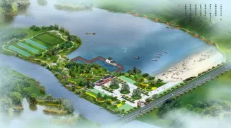 Green Park Design 3d model