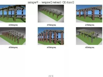 Park Flower Rack Corridor 3d model Park Flower Rack Corridor 3d model