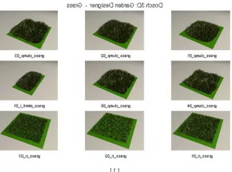 Grass 3d model Grass 3d model