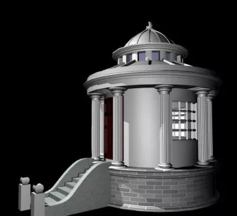 Old Rock Castle 3d model