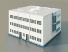Education Building 3d model