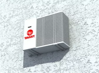 Wall Mounted Air Conditioning Indoor Unit 3d model