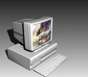 Office Computer 3d model