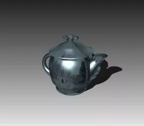Vintage Tea Pot 3d model