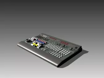 Dvd Player With Speaker 3d model