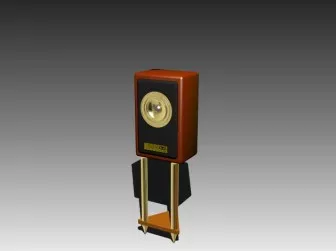 Home Appliances Speaker 3d model Home Appliances Speaker 3d model