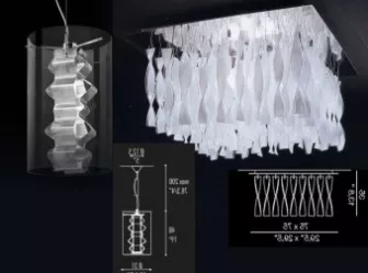 Ceiling Crystal Glass Chandelier 3d model Ceiling Crystal Glass Chandelier 3d model