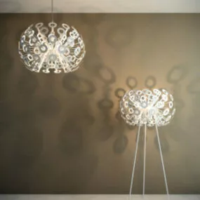 Bird Nest Chandelier 3d model