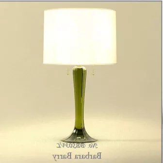 Glass Base Table Lamp 3d model Glass Base Table Lamp 3d model