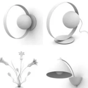 Fashion Wall Lamp Design 3d model
