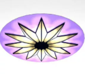 Fashion Ceiling Lamp Decorative 3d model