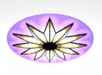 Fashion Ceiling Lamp Decorative 3d model Fashion Ceiling Lamp Decorative 3d model