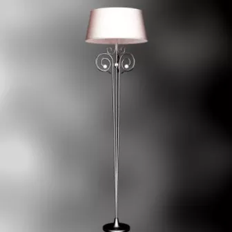 Iron Floor Lamp 3d model Iron Floor Lamp 3d model