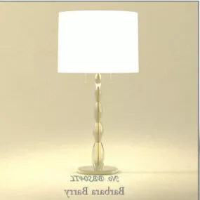 European Elegant Table Lamp 3d model