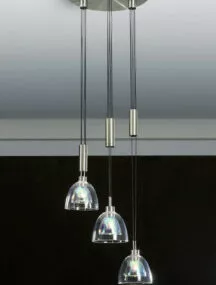 Simple Ceiling Crystal Chandelier 3d model