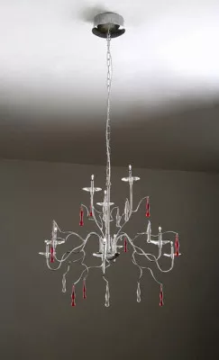 Continental Simple Of Crystal Chandelier 3d model Continental Simple Of Crystal Chandelier 3d model