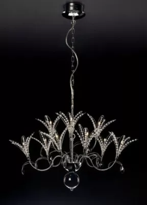 European Living Room Crystal Chandelier 3d model European Living Room Crystal Chandelier 3d model