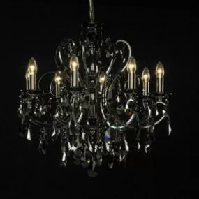 European Modern Chandelier 3d model