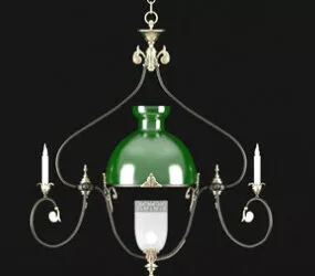 European Chandeliers 3d model