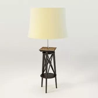 Of Modern Wooden Floor Lamps 3d model Of Modern Wooden Floor Lamps 3d model