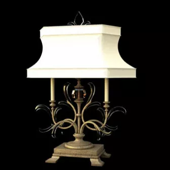 European Classical Table Lamp 3d model European Classical Table Lamp 3d model