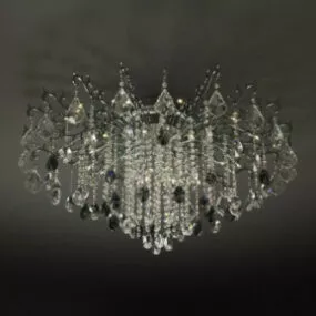 Of European Classical Crystal Chandeliers 3d model