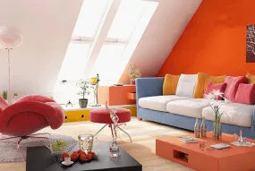 Home Loft Interior Scene 3d model