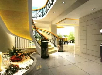 Modern Staircase Interior Scene 3d model Modern Staircase Interior Scene 3d model