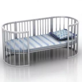 Crib 3d model