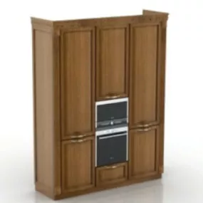 Retro Wardrobe 3d model