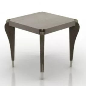 Ebony Desk 3d model