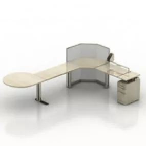 Office Conference Table 3d model
