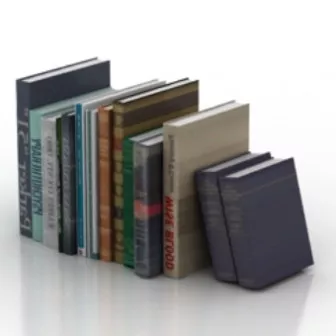 Office Books 3d model Office Books 3d model