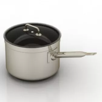 Small Pot 3d model Small Pot 3d model