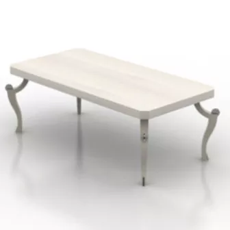 Wood Dining Table 3d model Wood Dining Table 3d model