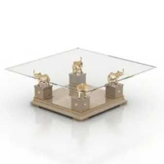 Porcelain Chinese Tea Set 3d model