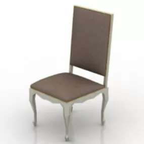 Retro Single Sofa Chair 3d model
