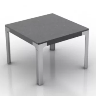 Square Table 3d model Square Table 3d model